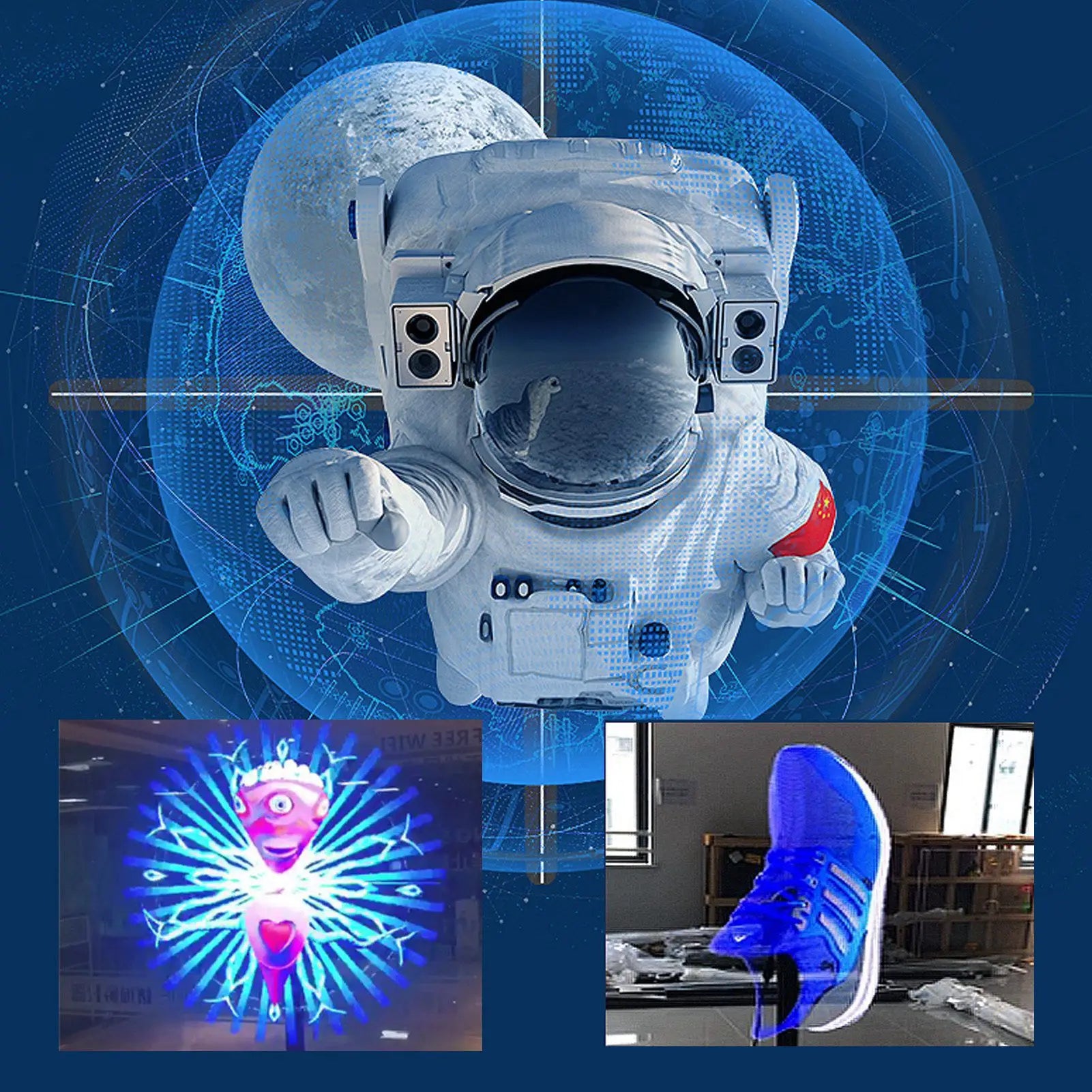 3D Hologram Fan Display