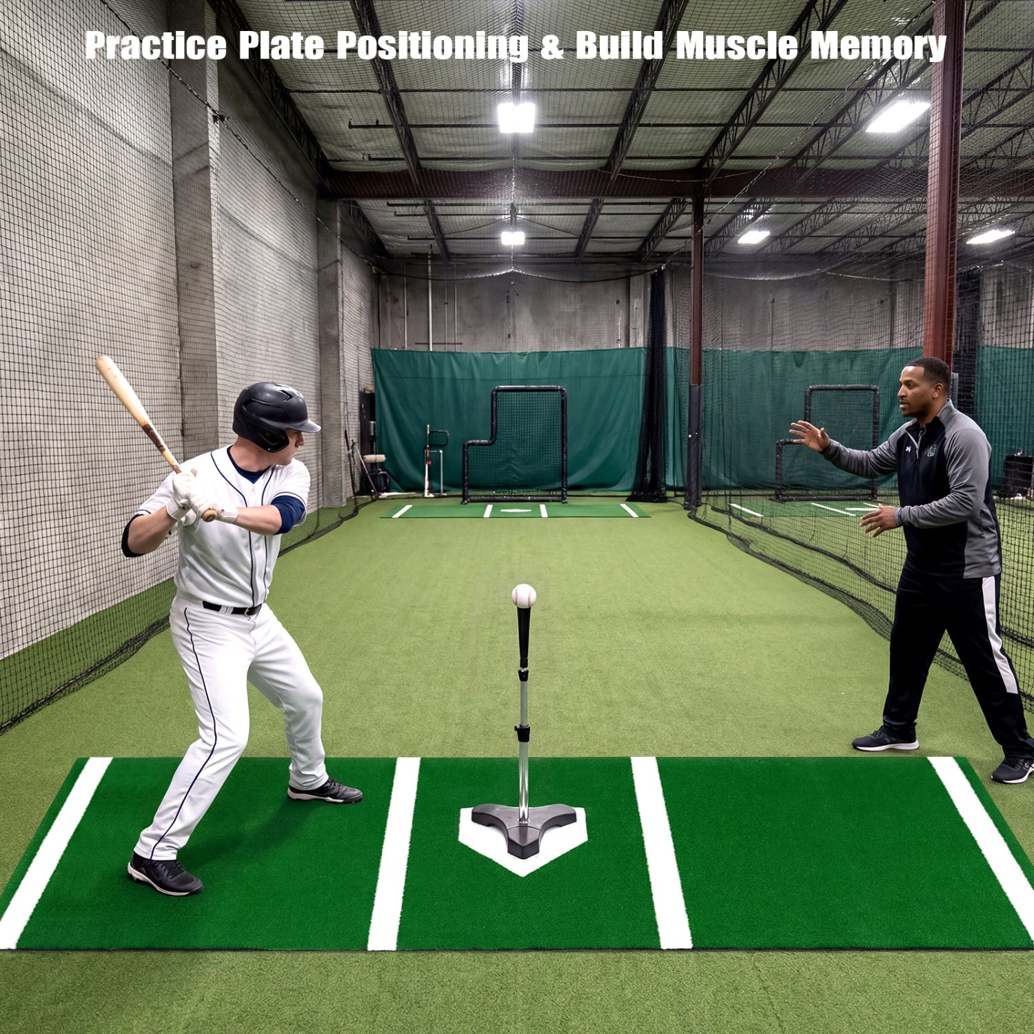 Softball Pitching Mat 10 x 3 Feet Softball Training Aid