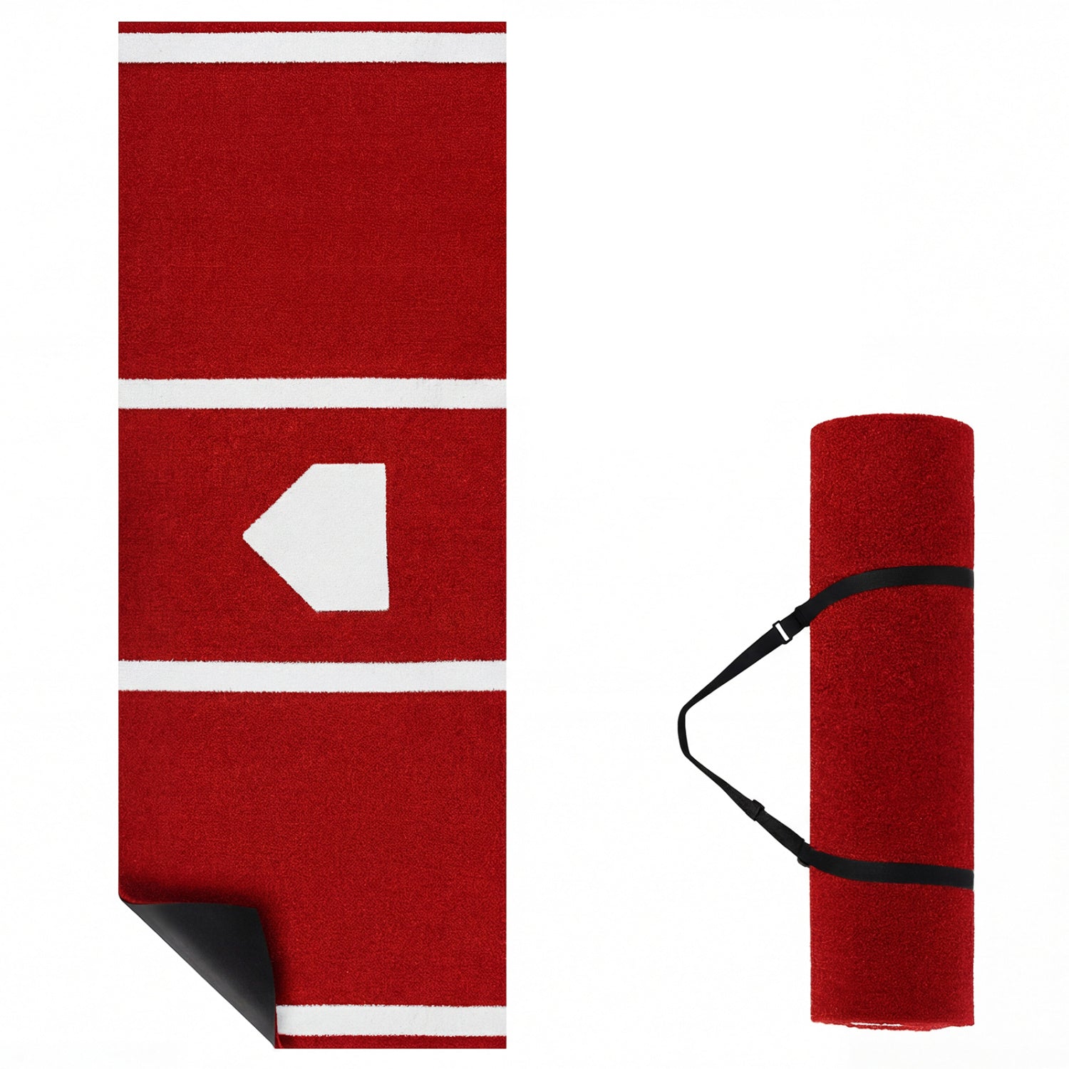 Softball Pitching Mat 10 x 3 Feet Softball Training Aid