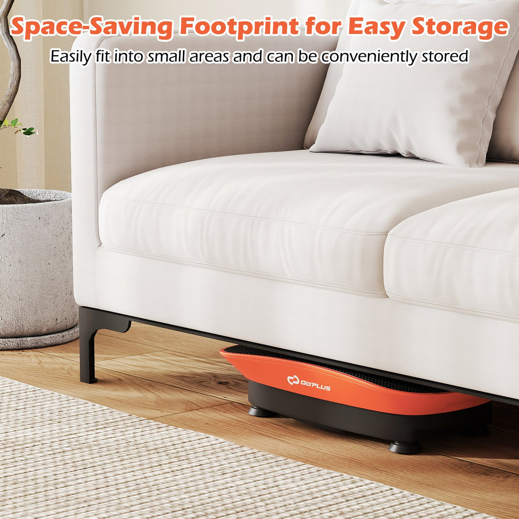 Vibration Plate Exercise Machine for Lymphatic Drainage and Weight Loss with 10 Speed Intensities