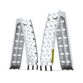 Heavy-Duty 1500LB 7.5FT Folding Aluminum Loading Ramps Set (SAK30158)