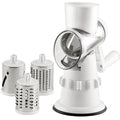 Vegetable Slicer 3 in 1 Manual Rotary Grater Mandoline