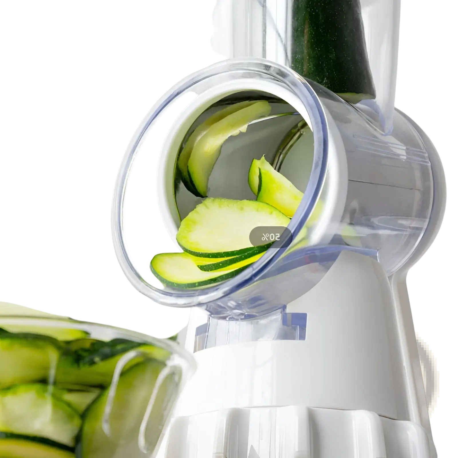 Vegetable Slicer 3 in 1 Manual Rotary Grater Mandoline